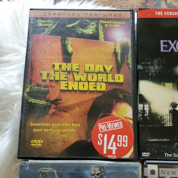 Horror 6 DVD Lot - The Exorcist, Nightmare, Jason X, The Day The World Ended,... - Picture 2 of 7